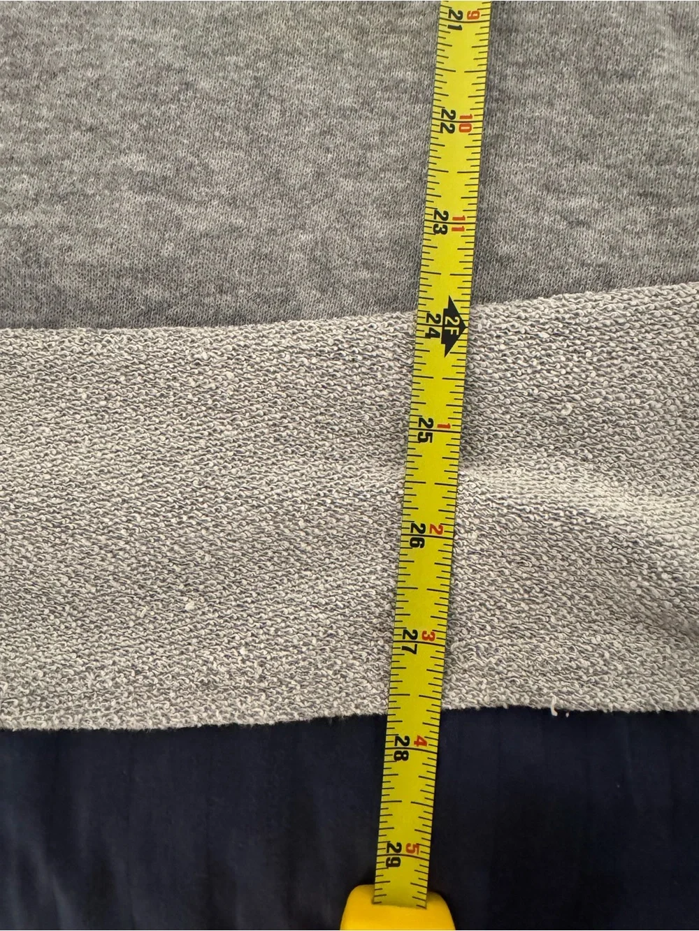 Mon Ami Zip Neck Lightweight Top Grey - Picture 5 of 6